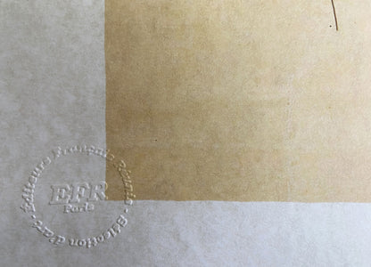 Gustav Klimt Lithograph Coa Signed