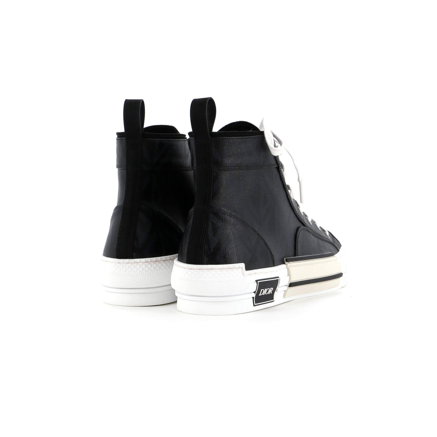 Christian Dior Men'S B23 High-Top Sneakers Cd Diamond Coated Canvas