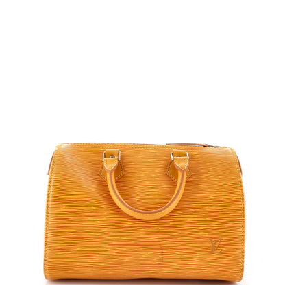 Louis Vuitton Speedy Handbag Epi Leather 25