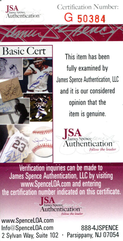 Buddy Ebsen Autographed Album Page (Jsa)