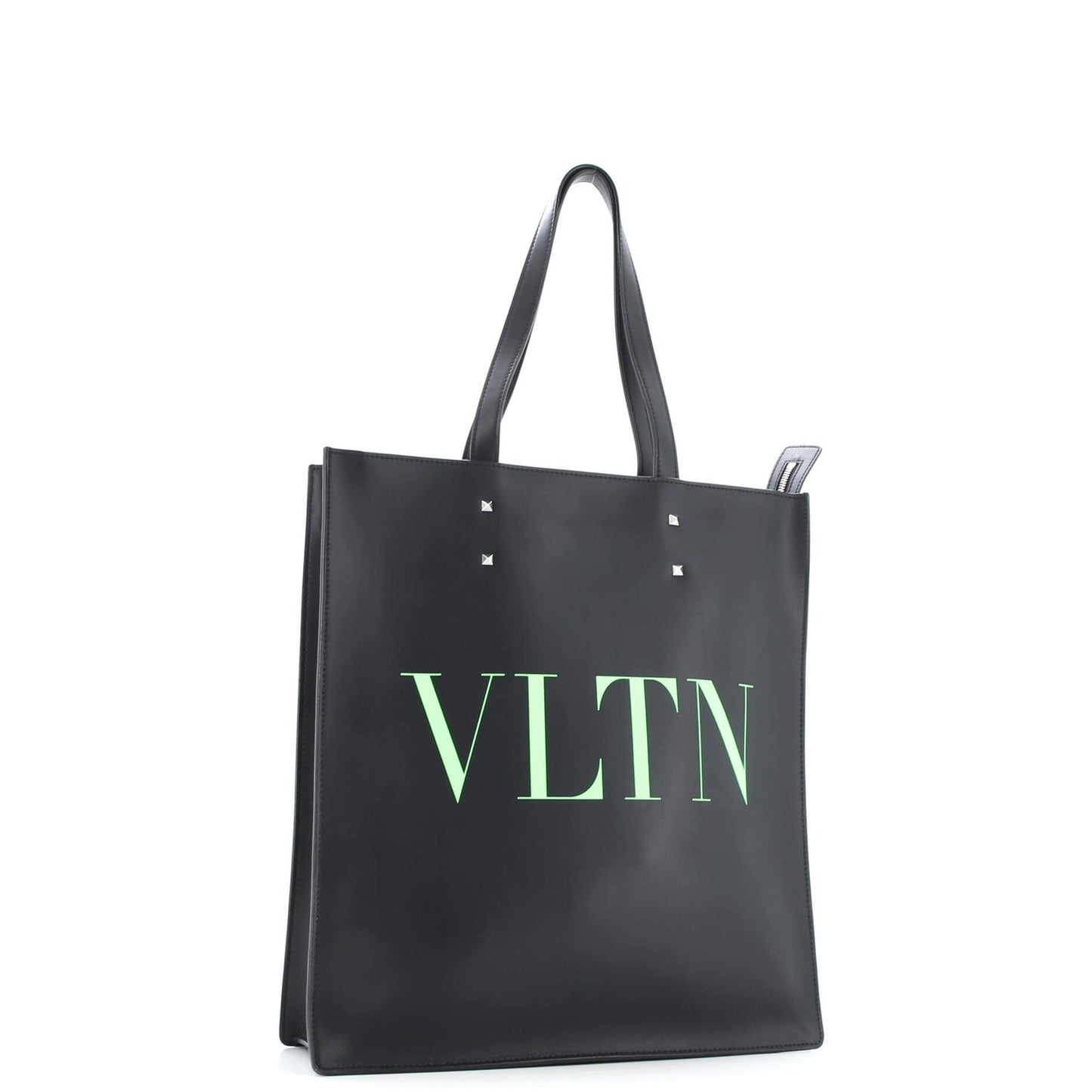 Valentino Garavani Vltn Rockstud Shopping Tote Printed Leather Tall