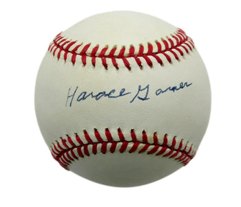 Horace Garner Signed Onl Baseball Negro League