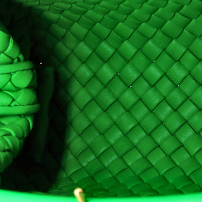 Bottega Veneta Padded Handle Tote Intrecciato Nappa Small