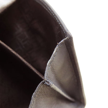 Calf Dunhill logo Card Case