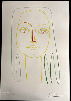 Pablo Picasso Lithograph Coa Signed Numbered