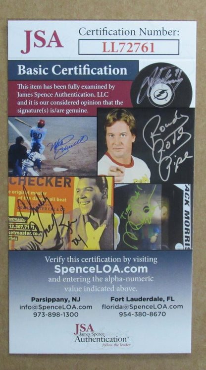 Bon Jovi Signed 11X17 Photo Framed Jsa 187194