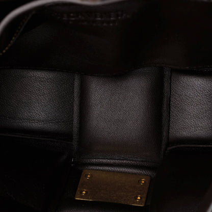 Bottega Veneta Cassette Chain Crossbody Bag Padded Maxi Intrecciato Leather