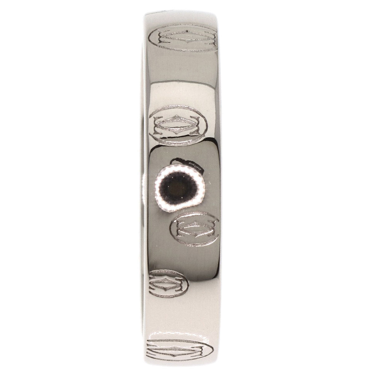Cartier   Ring Happy Birthday # 49 K18 White Gold