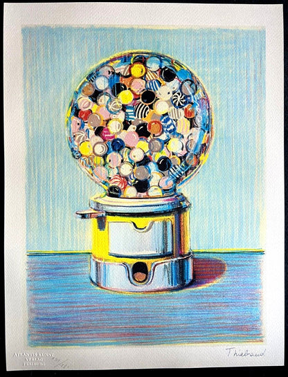 Wayne Thiebaud Lithograph