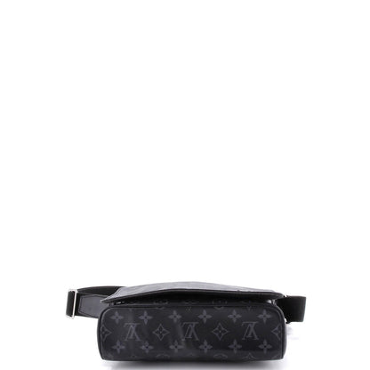 Louis Vuitton District Messenger Bag Monogram Eclipse Canvas Pm