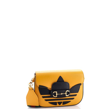 Gucci X Adidas Horsebit 1955 Shoulder Bag Leather Mini