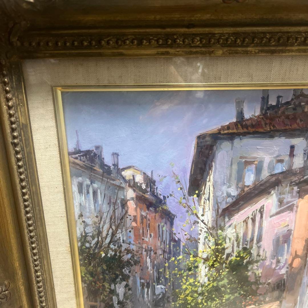 Claudio Simonetti Original Oil Painting Venice Canal F4 Signed Italian Artist