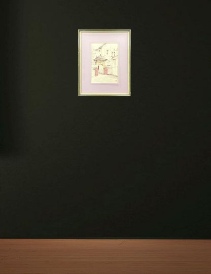 Chin Kon Yit (Selangor, Malaysia) Original Painting Watercolor On Paper Signed