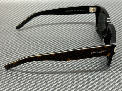 SAINT LAURENT SL 732 002 VADIM Black Grey Unisex 54 mm Large Sunglasses