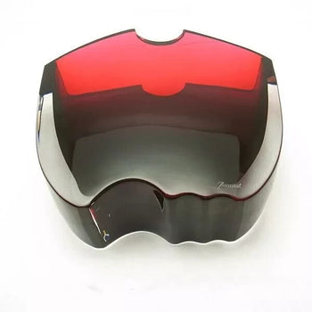 Bastide Baccarat Flower Vase Oceanie Crystal/ Red by Thomas