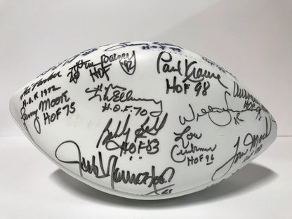 Lou Creekmur Pro Football Hof Classic Multi-Signed Football