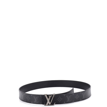 Louis Vuitton Lv Initiales Reversible Belt Monogram Canvas And Leather Medium