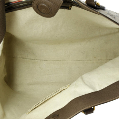 Gucci Courrier Convertible Soft Open Tote Gg Coated Canvas With Applique Large