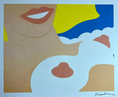 Tom Wesselmann Lithograph Coa Signed Op Numbered Limited 300 Ex