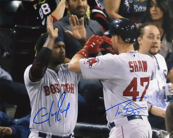 Travis Shaw & Hanley Ramirez Autographed 8X10 Photo