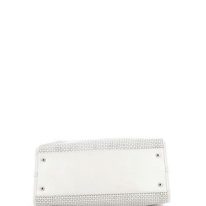 Chanel Up In The Air Convertible Tote Perforated Leather