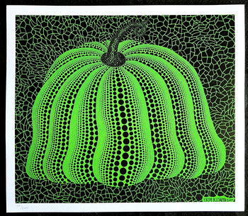 Yayoi Kusama Lithograph Mori Museum Signed O. P.Numbered Limited