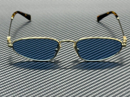 MIU MU A52S ZVN60O Pale Gold Light Blue Women's 52 mm Sunglasses