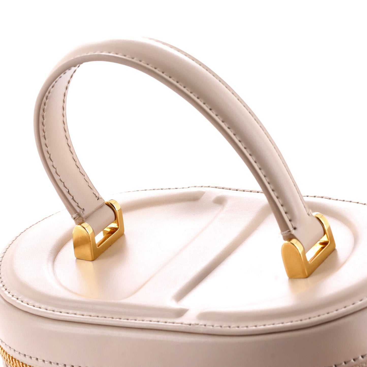 Christian Dior Cd Signature Vanity Case Leather Small