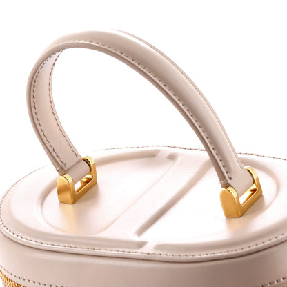 Christian Dior Cd Signature Vanity Case Leather Small