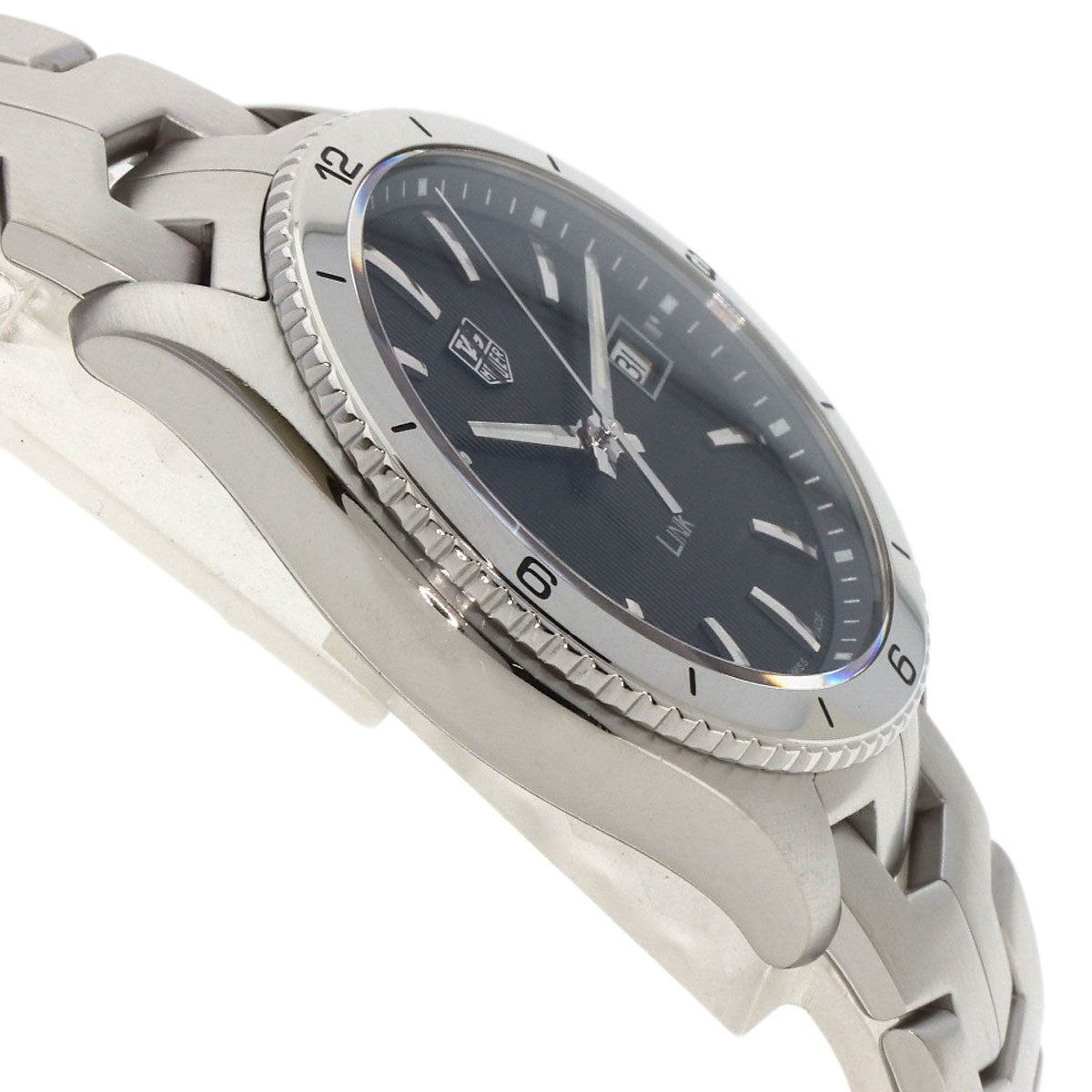 Steel TAG HEUER Link 1.6" Watches WAT1110 Stainless Steel/ Stainless