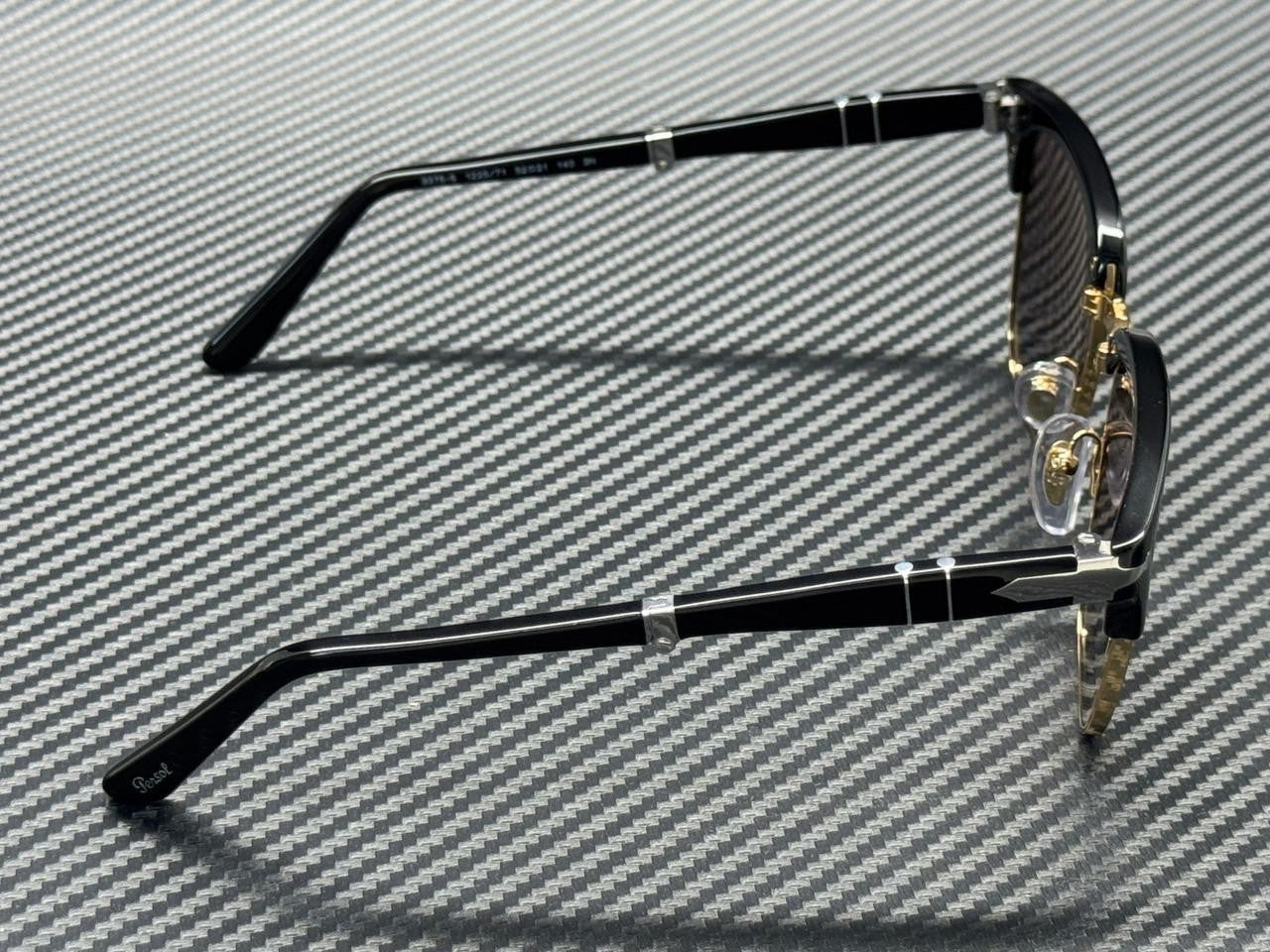 PERSOL PO3375S 122571 Black Grey Gradient Unisex 50 mm Folding Sunglasses