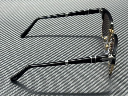 PERSOL PO3375S 122571 Black Grey Gradient Unisex 50 mm Folding Sunglasses