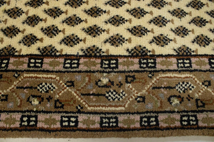 Floral Oriental Runner Rug Allover Design Wool