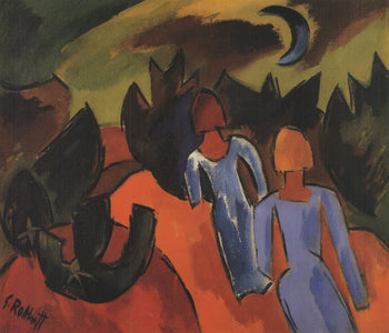Karl Schmidt-Rottluff Blue Moon 