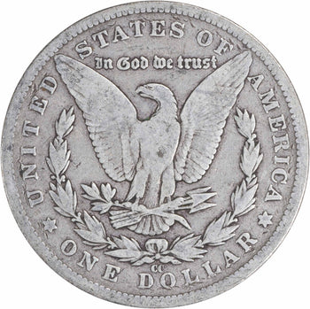 1892-CC Morgan Silver Dollar VG Uncertified #721