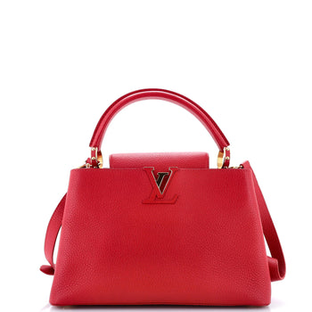 Louis Vuitton Capucines Bag Leather Pm