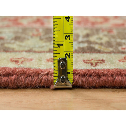 2'7"X20'1" Brown Antiqued Haji Jalili Design Hand Knotted Xl Runner Rug