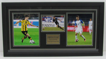 Christian Pulisic Unsigned Framed Photo Collage