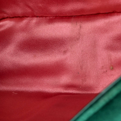 Gucci Gg Marmont Flap Bag Matelasse Velvet Small