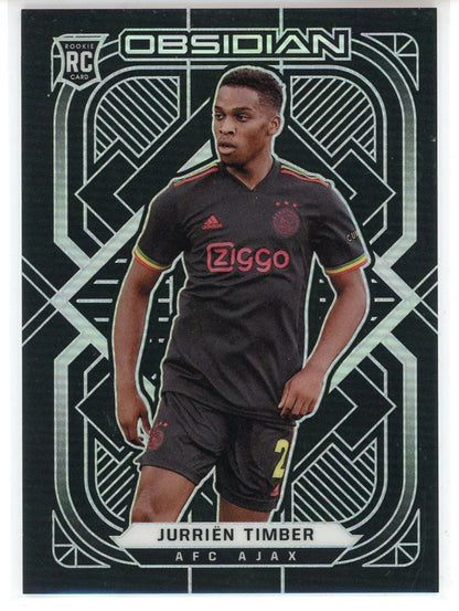 Jurrien Timber 2021-22 Panini Obsidian Soccer