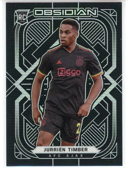 Jurrien Timber 2021-22 Panini Obsidian Soccer