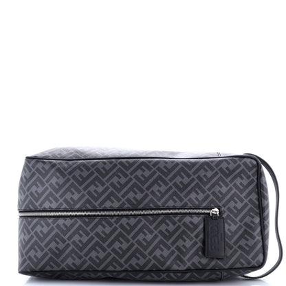 Fendi Shoe Pouch Zucca Coated Canvas