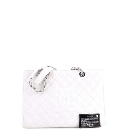 Chanel Grand Shopping Tote Quilted Caviar