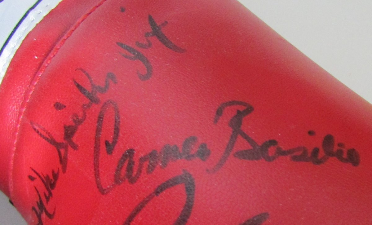 2004 Children'S Fight Night Multi Signed Boxing Gloves Incl Spinks/Cooney 147547