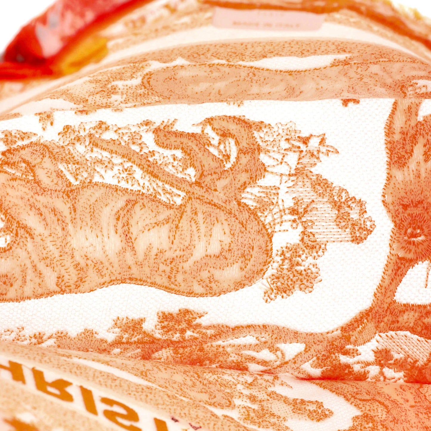 Medium Christian Dior Book Tote Embroidered Canvas