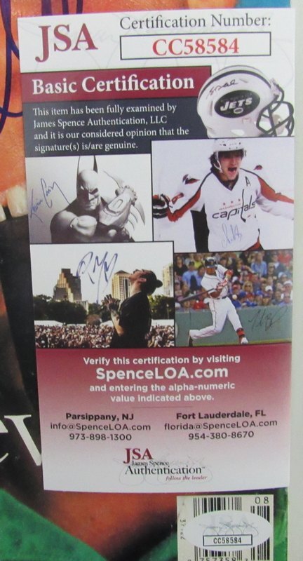 141541 David Letterman Signed GQ Magazine August 1993 No Label JSA