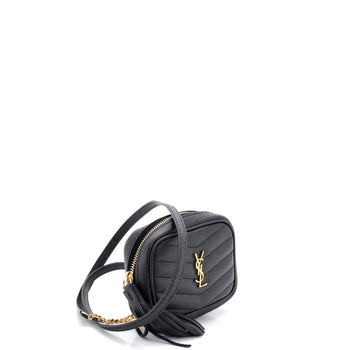 Saint Laurent Lou Camera Bag Matelasse Chevron Leather Baby