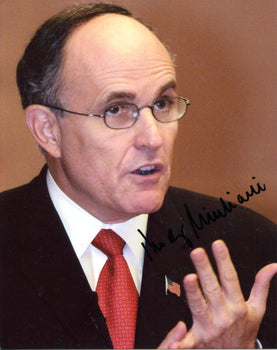 Rudy Giuliani Autographed 8X10 Photo