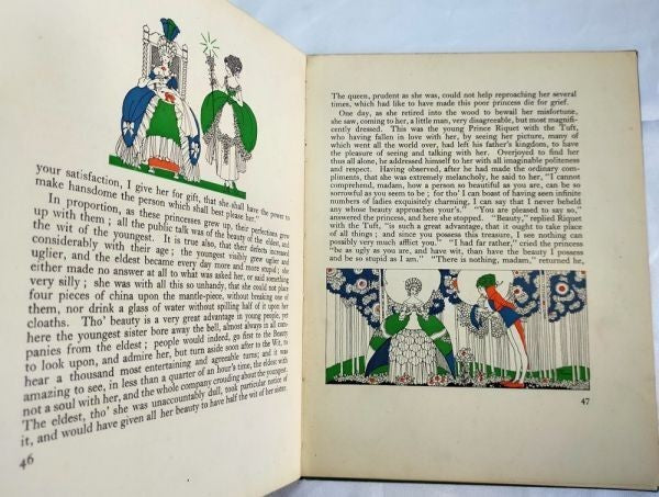 Perrault'S Fairy Tales 1922 First Edition Illustrated By John Austen Art Deco