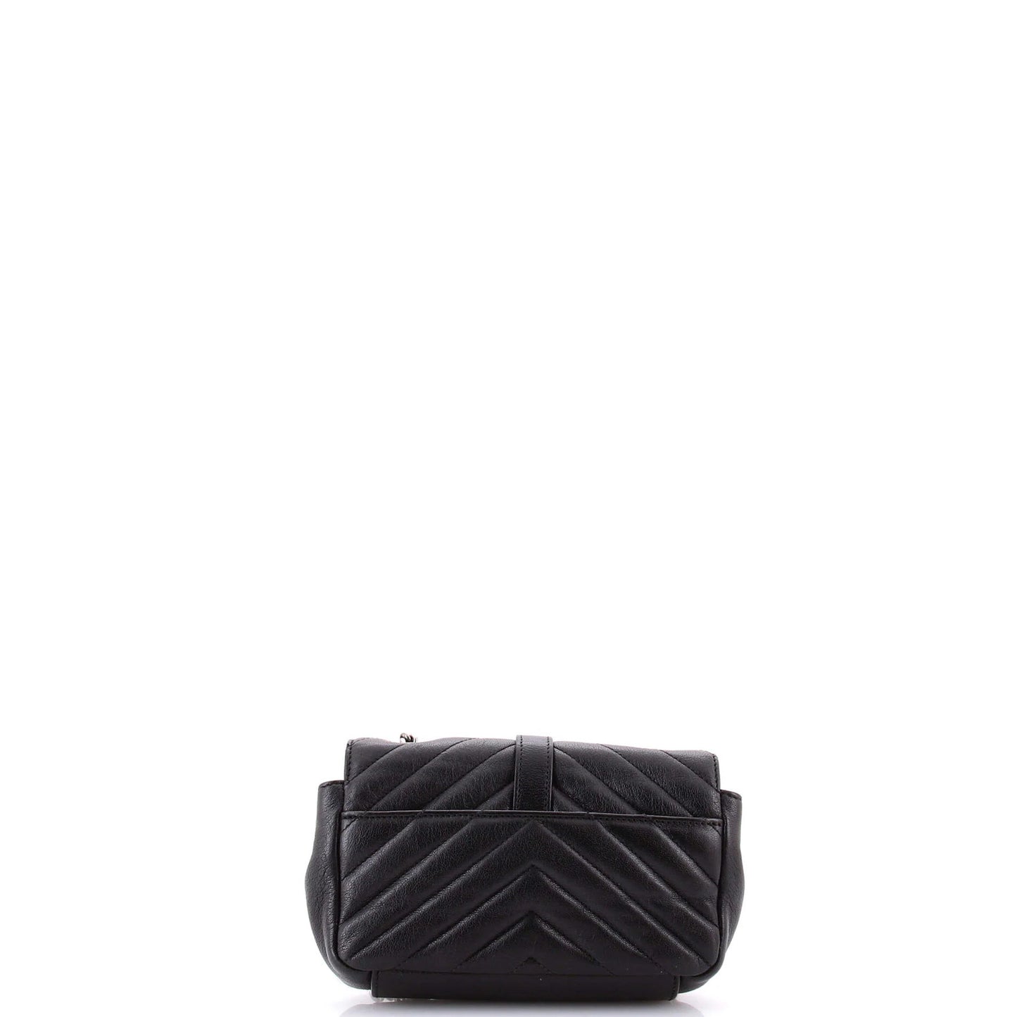 Saint Laurent Classic Monogram Crossbody Bag Matelasse Chevron Leather Baby